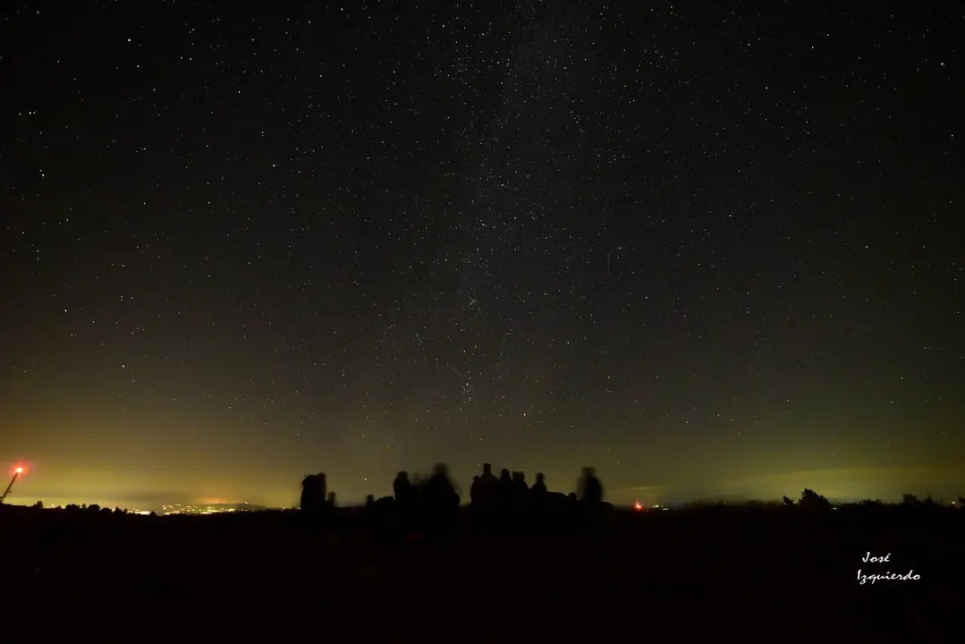 Xornada de Observaci&oacute;n Astron&oacute;mica no Larouco. FOTO Jos&eacute; Izquierdo.  (2)