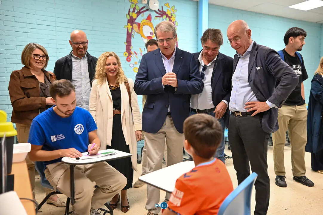 O CEIP Carlos Casares de Xinzo de Limia, un dos centros educativos da proba piloto de vacinaci&oacute;n.