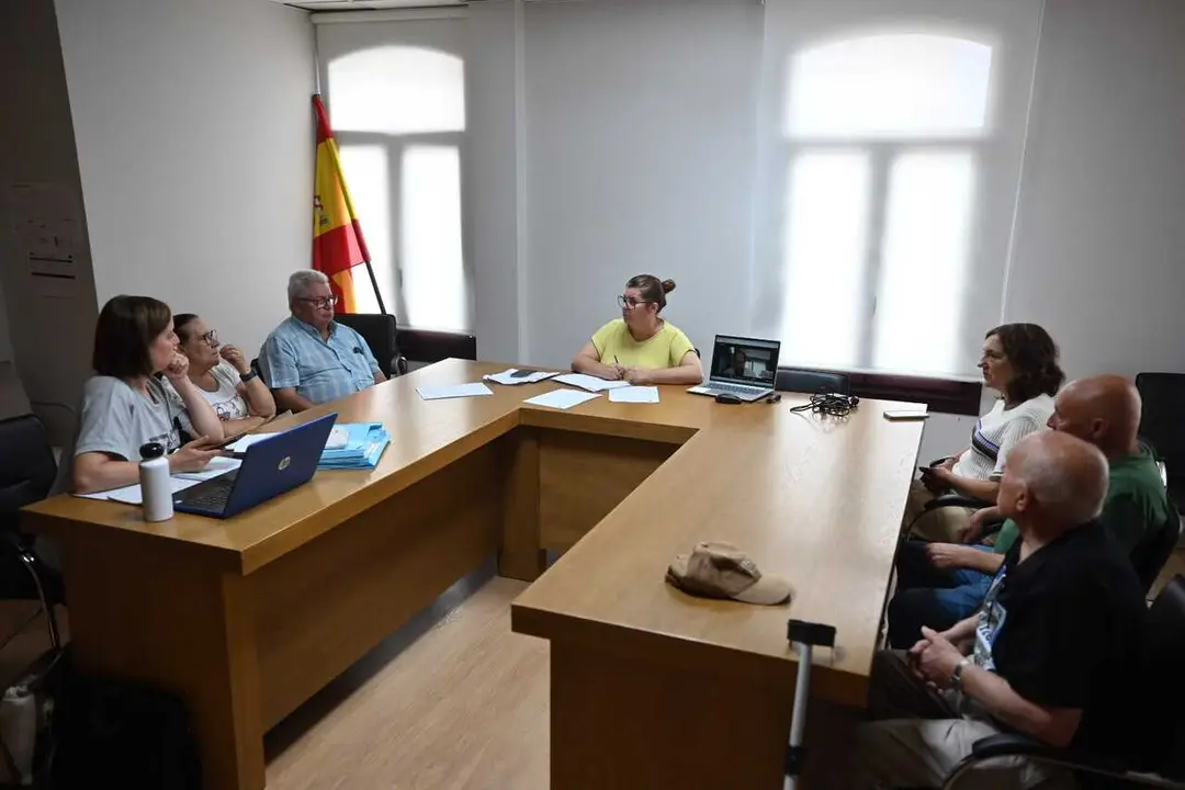Pleno municipal de Porqueira, celebrado o pasado venres 10 de xullo. | FOTO: Noelia Caseiro.