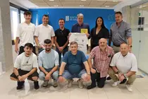 El delegado territorial Manuel Pardo recibe a la directiva y jugadores del Antela FC en la Delegaci&oacute;n Territorial.