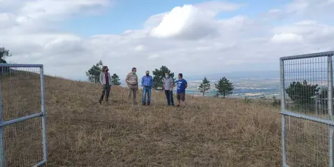 Visita do director xeral de Gandar&iacute;a, Agricultura e Industrias Agroalimentarias, Jos&eacute; Balseiros, ao pasteiro de Sarreaus