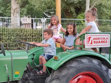 O futuro no alto dunha lenda do selo Fendt. | FOTO: Xos&eacute; Lois Colmenero.