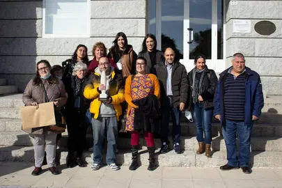 Membros, socios e usuarios de Limisi na entrega do Premio Pedra Alta 2021.