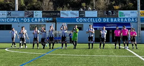 O Antela, onte na s&uacute;a presentaci&oacute;n en Barbad&aacute;s. FOTO Antela F. C.