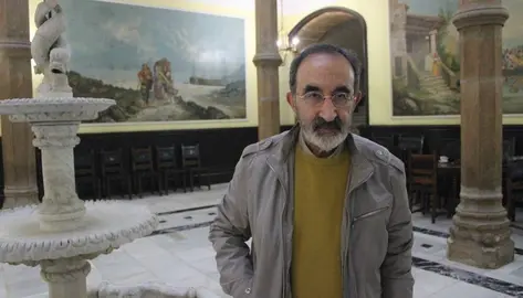 Xavier Casares. Presidente Fundaci&oacute;n Carlos Casares. Liceo de Ourense (1)