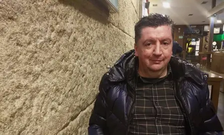 Ramiro Rodr&iacute;guez, concelleiro de Cultura de Xinzo. FOTOS DdL Noelia Caseiro