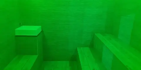 Sauna da piscina de Xinzo. FOTO Concello de Xinzo