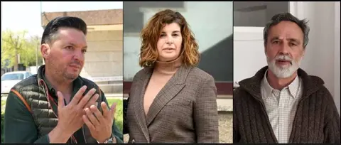 Tres alcaldes. Emilio Pazos, Susana V&aacute;zquez e Manuel Conde (2)