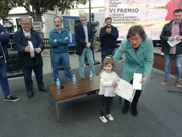 5 MAI. Actos do 17 de maio en Xinzo, cos concelleiros Rodr&iacute;guez e P&eacute;rez Campos