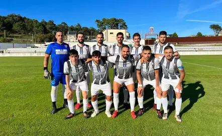 O once do Antela esta tarde na Illa.FOTO Antela F.C. (FILEminimizer)