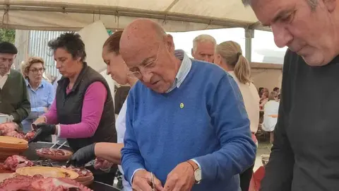 Unha imaxe de Pucho na Sa&iacute;nza do 2025, o pasado 22 de setembro.