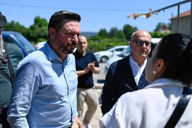 Emilio Jos&eacute; Pazos, el d&iacute;a de su mitin de campa&ntilde;a en las anteriores municipales.