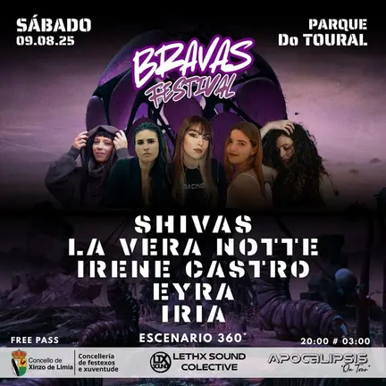 Bravas Festival en Xinzo de Limia.