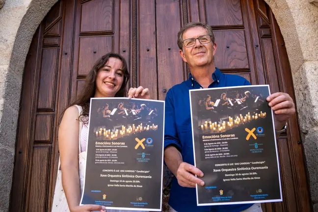 Marta Diz e Carlos G&oacute;mez presentan "Emoci&oacute;ns Sonoras" en Xinzo de Limia.