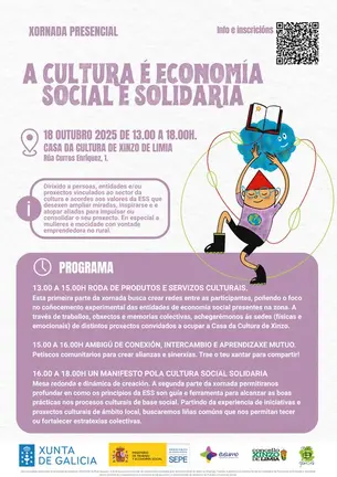 "A cultura &eacute; economia social e solidaria"