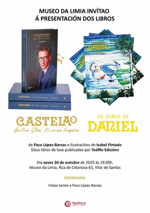 Presentacion literaria no Museo da Limia.