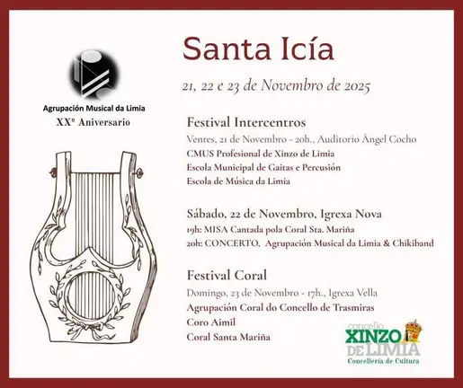 20&ordm; Aniversario da Agrupaci&oacute;n Musical da Limia.