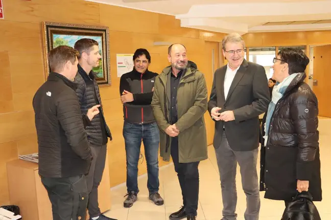 Recepci&oacute;n en la Delegaci&oacute;n Territorial de la Xunta de Galicia en Ourense.
