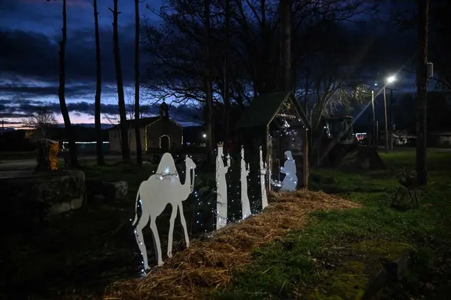 O Toxal, en Porqueira, ga&ntilde;ou o premio &aacute; mellor decoraci&oacute;n de Nadal do Concello.