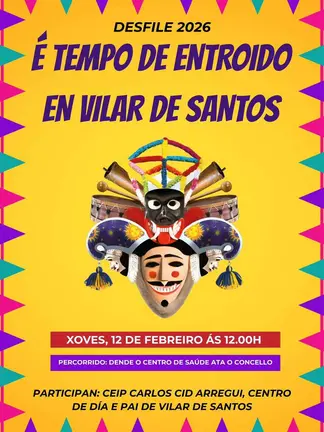 Desfile de Entroido en Vilar de Santos.