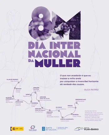 El Concello presenta una exposici&oacute;n literaria contra la violencia machista con 14 paneles.