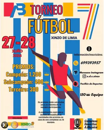 Cartel publicitario del III Torneo de F&uacute;tbol 7 que se celebrar&aacute; en las instalaciones de A Moreira.
