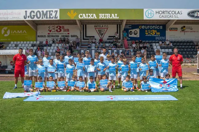 Participantes del Campus de Ver&aacute;n RC Celta en la edici&oacute;n 2025.