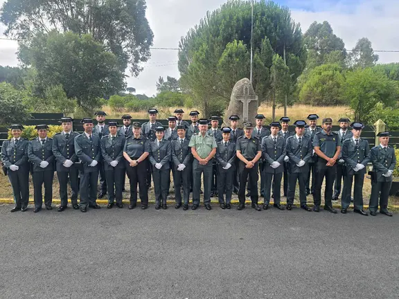 Los 24 alumnos desarrollar&aacute;n 40 semanas de pr&aacute;cticas antes de convertirse en guardias civiles profesionales.