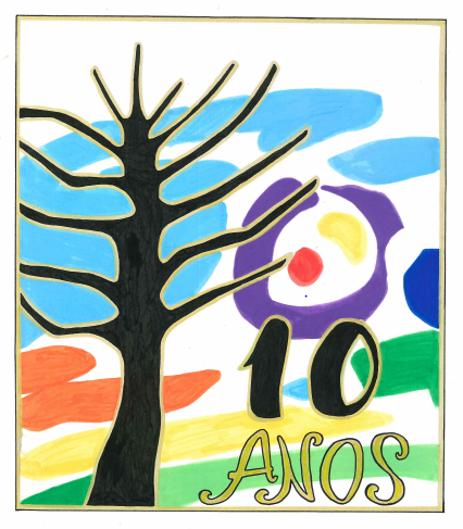 Logo dos 10 anos da Escola Rural de Saúde da Limia. | Foto: Cedida.