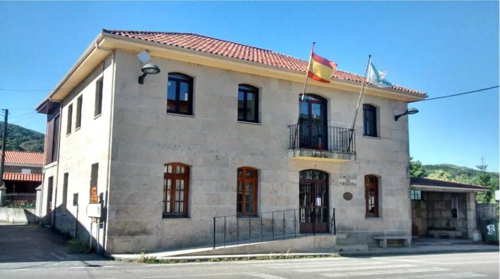 Casa Consistorial de Porqueira | Foto: Concello de Porqueira.