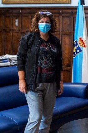 La alcaldesa de Porqueira, Susana Vázquez.