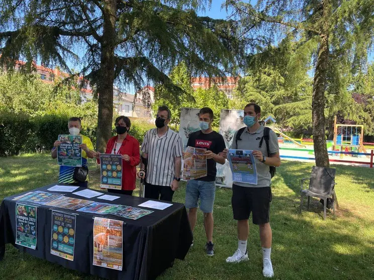 Presentación da programación deportiva no Parque Galicia 