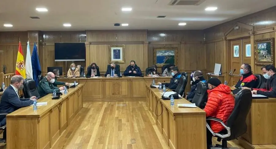 Xunta Local de Seguridade. Febreiro 2022. Xinzo