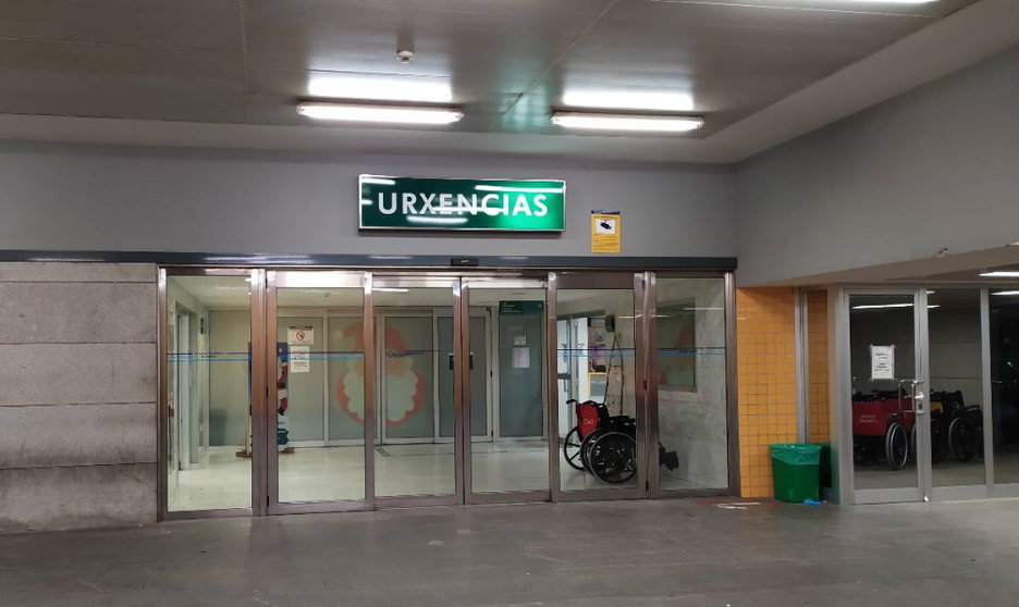 Urxencias do Hospital de Ourense.