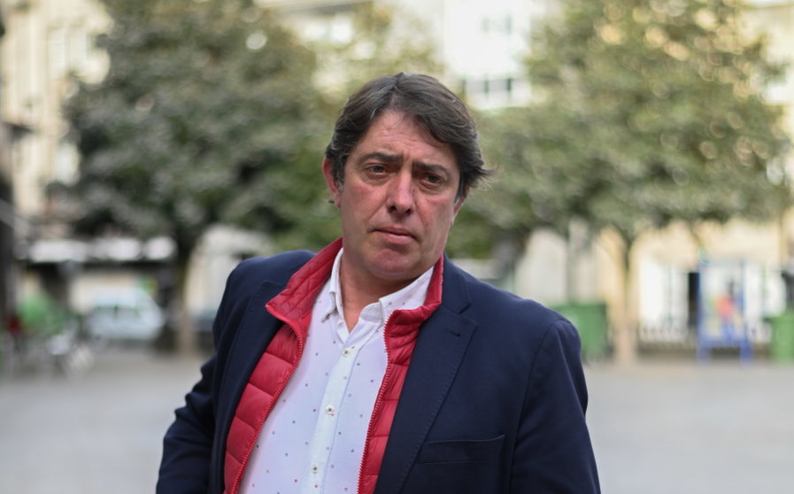 Antonio Fernández, portavoz do PP no Concello de Xinzo, será o candidato á alcaldía nas vindeiras eleccións. | FOTO: Noelia Caseiro.