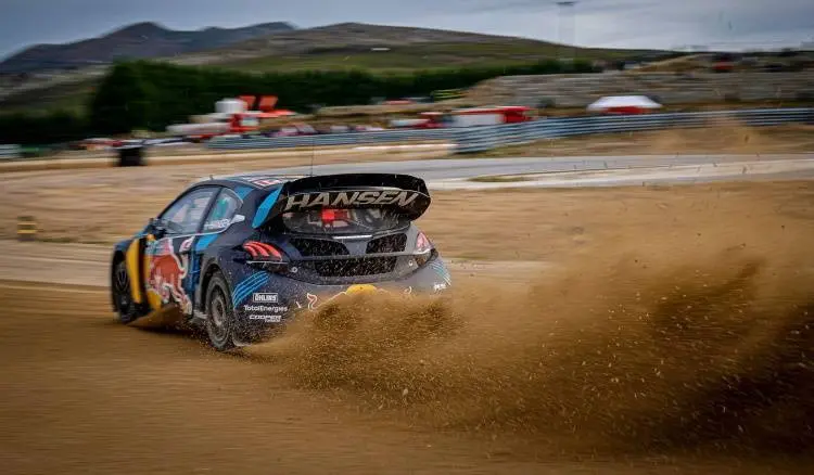 Imagen da proba da Copa do Mundo de RX o ano pasado en Montalegre. FOTO Circuíto de Montalegre