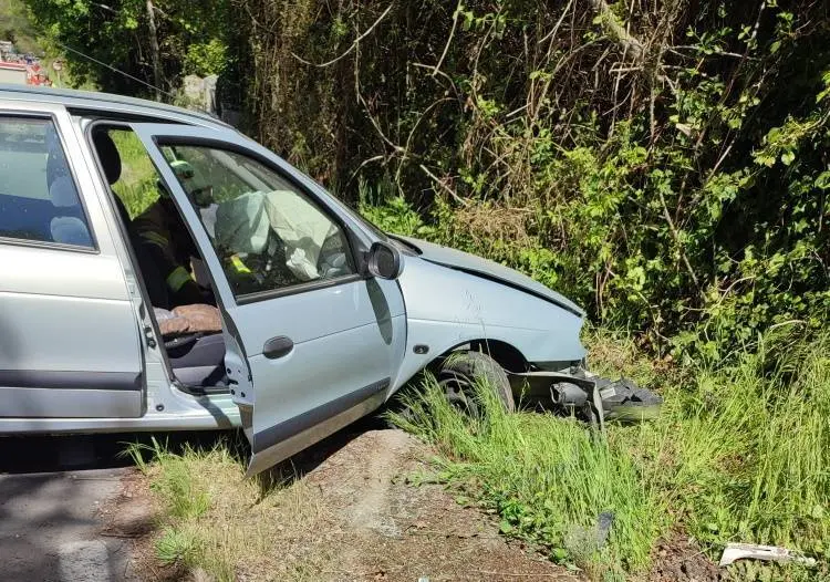 Accidente en Vilar de Barrio 2