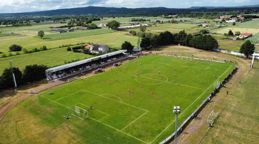 Antela. A Moreira. Dron. Partido do ascenso 15 de maio de 2022