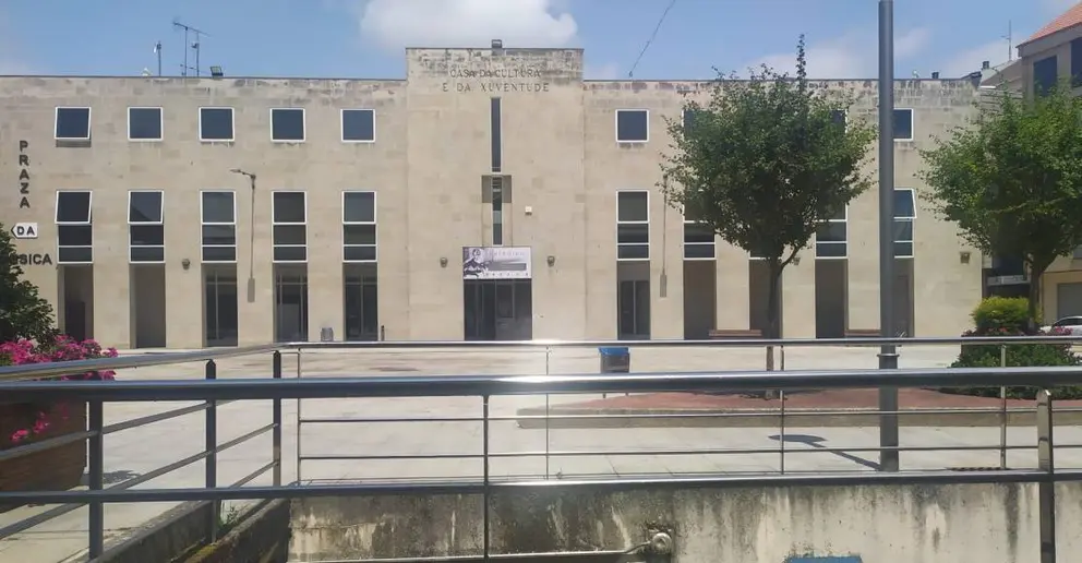 Casa da Cultura de Xinzo, este martes.