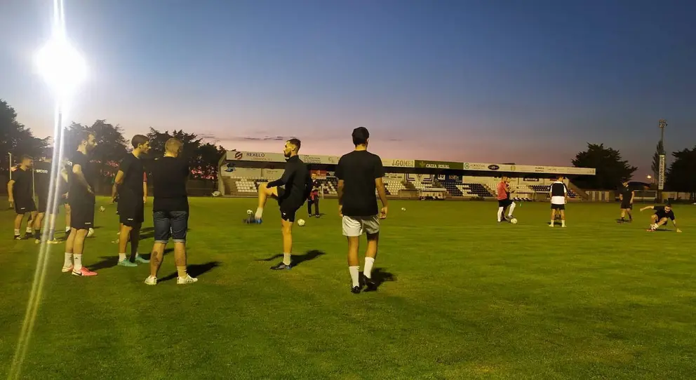 Adestramento do Antela este martes na Moreira