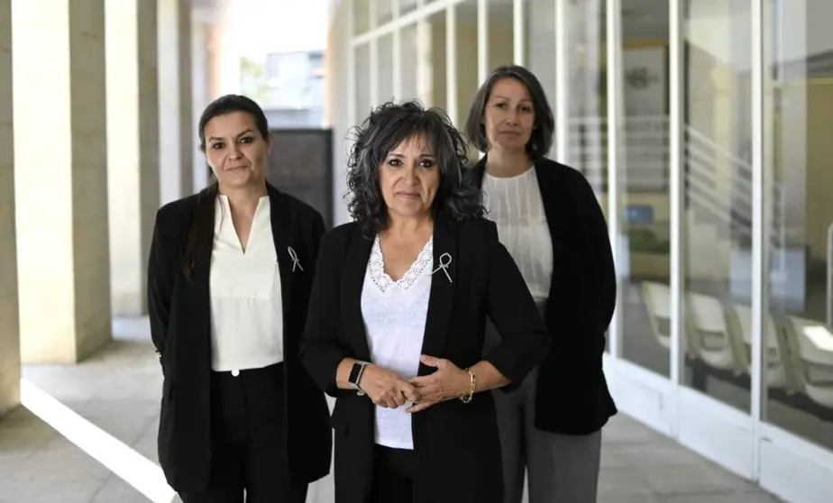 Participantes nas xornadas Invisibilizadas. Sabela Landín e membros da asociación afectadas Essure (3)