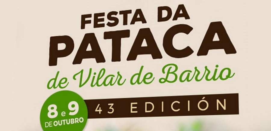 Festa da Pataca Vilar de Barrio. Cartel 2022