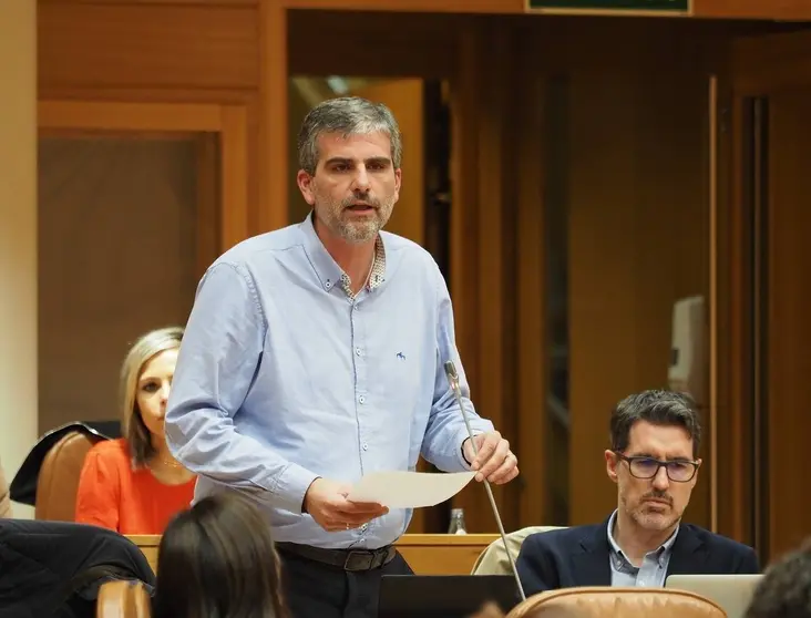 O portavoz de Gandería do Grupo Socialista, Martín Seco.