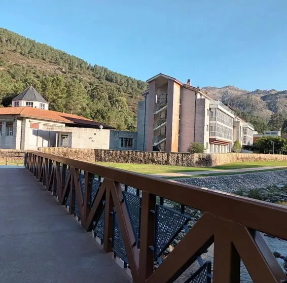 Complexo termal de río Caldo, en Lobios.