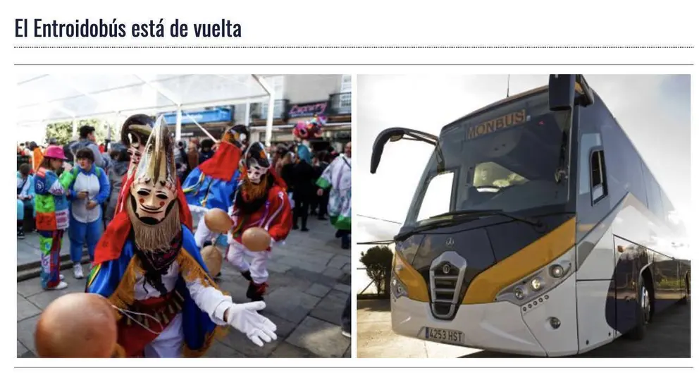 Promoción na web de Monbus.