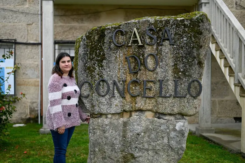 A actual alcaldesa de Rairiz de Veiga, Asunción Morgade. | FOTO: Noelia Caseiro.