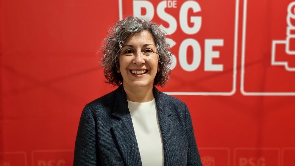 Teresa Barge, a socialista candidata á alcaldía de Celanova.