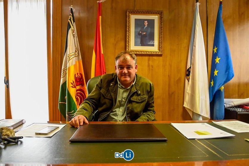Amador Díaz é o novo alcalde de Xinzo. | FOTO: Noelia Caseiro.