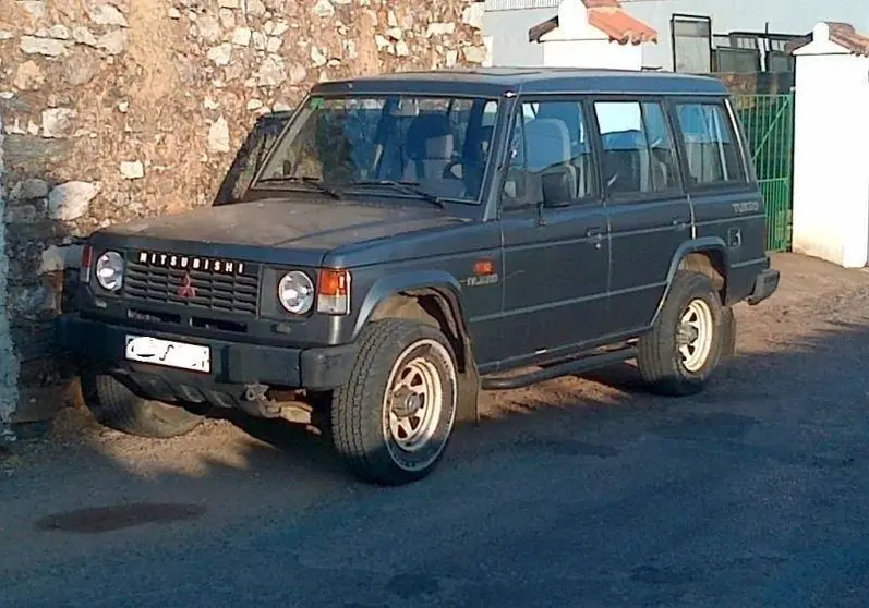 Mitsubishi Pajero como en el que viajaba el desaparecido.