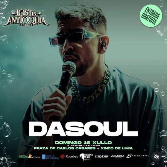 El cantante canario Dasoul es el primer confirmado para el "Lost in Antioquía Festival".
